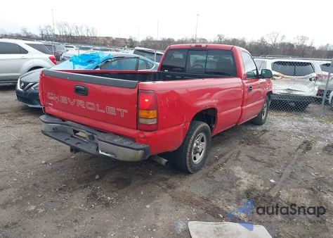 2002 Chevrolet Silverado 1500 z USA, uszkodzony, nr VIN 1GCEC14W62Z162554